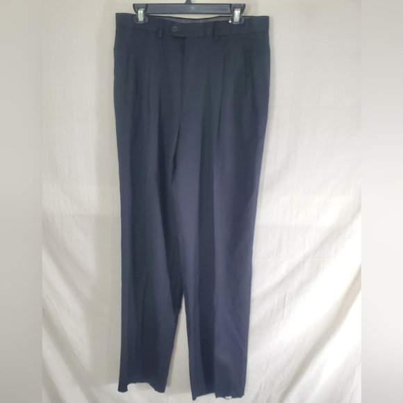 Cerruti 1881 Men’s Black Italian Wool 3 Button Blazer 2pc Suit 48R 32x35 New - Picture 13 of 14